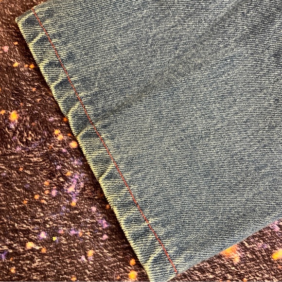 Luv It 1978 Superman Kids Jeans Size 12 Slim Vintage Unisex Embroidered DC Heros - Picture 8 of 16